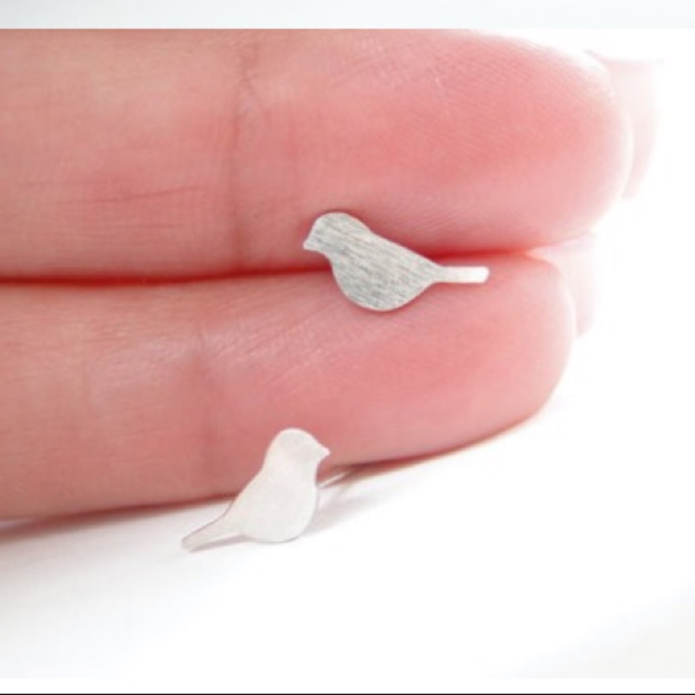 NEW!💙💎ADORABLE!💍LITTLE BIRDS!💎💙SILVER PLATED! - Picture 6 of 8